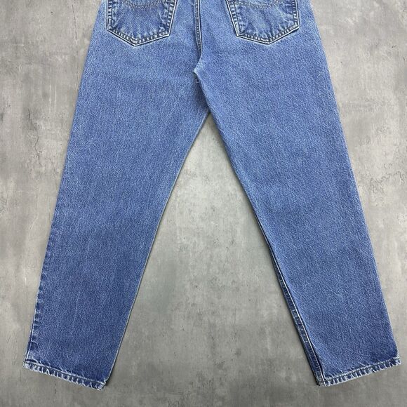Carhartt B17 DST Relaxed Fit Jeans 33x30 Blue Denim Straight Leg Workwear - Picture 8 of 11